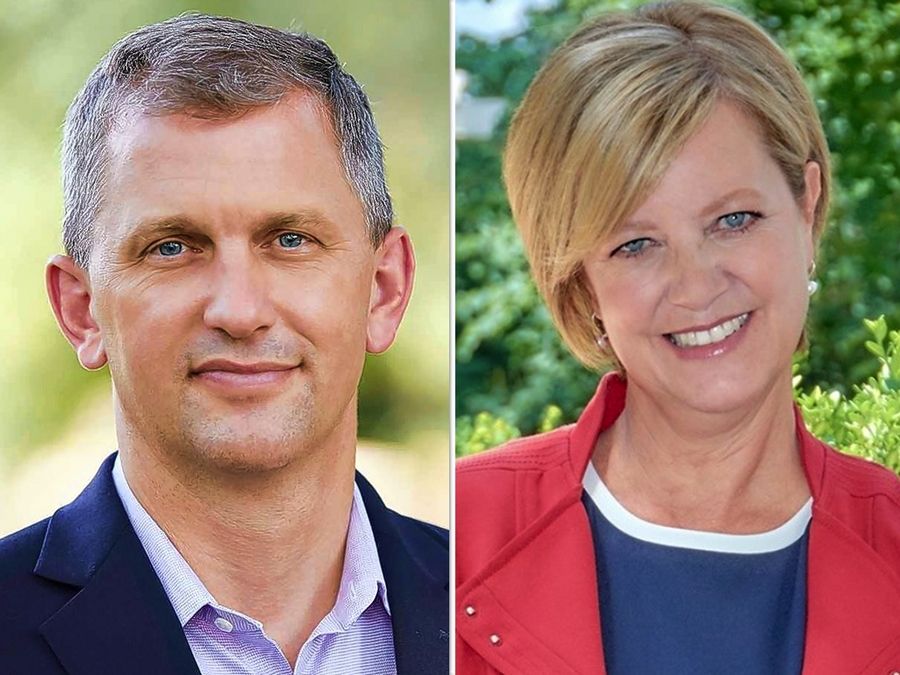 Sean Casten, left, and Jeanne Ives, right, were the candidates for the 6th Congressional District seat.