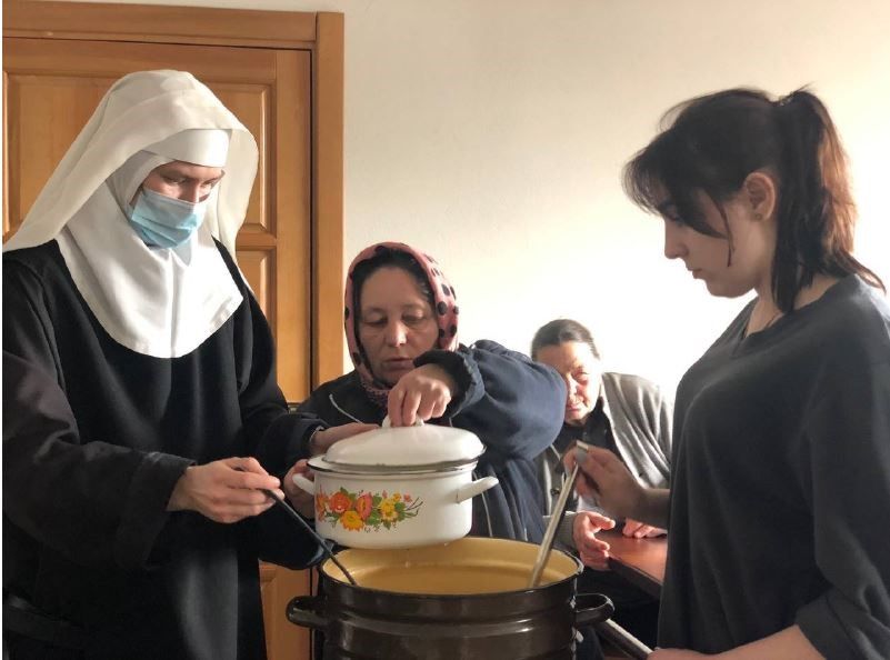 Villa St. Benedict in Lisle raised close to $10,000 to go to the Benedictine Sisters in Ukraine who are helping to feed and house refugees.