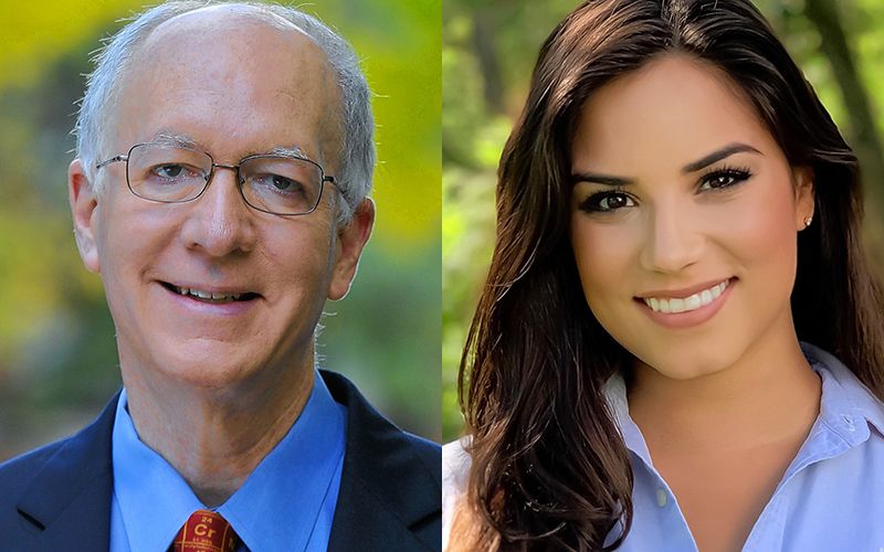 Democrat Bill Foster, left, and Republican Catalina Lauf are running for Illinois' 11th Congressional District seat.
