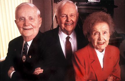 The third generation of Paddock family owners, from left, siblings Bob Paddock, Stu Paddock Jr. and Margie Flanders.